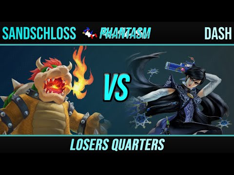 Sandschloss (Bowser) vs Dash (Bayonetta) - Phantasm 156 Losers Quarters