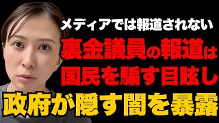 【自民党】裏金問題は国民を騙す目くらまし！政府が隠す本当の闇を暴露【さとうさおり・石破茂・岸田文雄】