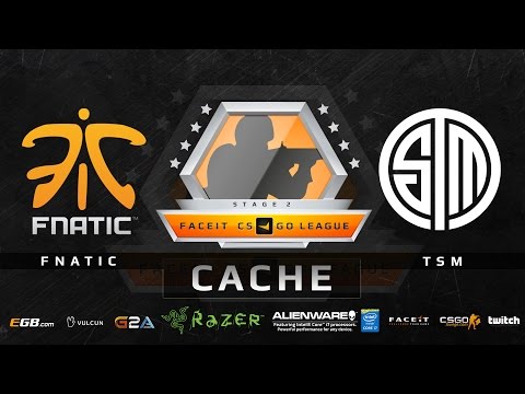 Fnatic vs TSM - Cache (FACEIT League 2015 Stage 2 EU)