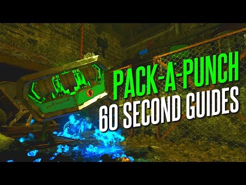 60 Second Guides | "ATONEMENT" PACK-A-PUNCH GUIDE! (ALL CODES | BLACK OPS 3 CUSTOM ZOMBIES)