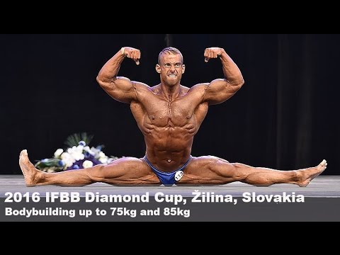 2016 IFBB Diamond Cup Zilina Bodybuilding 75kg and 85kg