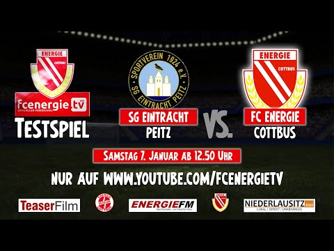 FC Energie Cottbus | LIVESTREAM Testspiel SG Eintracht Peitz vs. FC Energie Cottbus