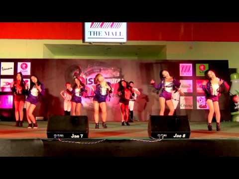 140803 Angelica cover AOA - Intro + Elvis @OISHI Thailand Cover Dance 2014 (Audition)