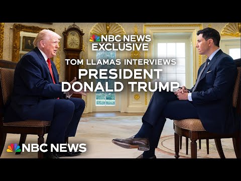 Full interview: Tom Llamas exclusive with President Trump