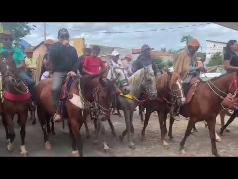 CABOCLO ENCORAJADO AO VIVO NA CAVALGADA EM NAZARÉ DO PIAUÍ | Francis Lopes Ao Vivo Na Estrada