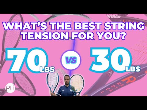 STRING TENSION TEST: 70lbs v 30lbs