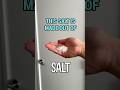 Salt made out of salt…