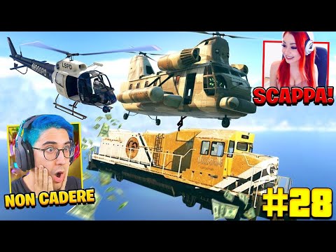 ARRIVA LA SWAT nella RAPINA AL TRENO PORTA VALORI su GTA5 RP !  (AHIAAA ADVENTURE EP.28)