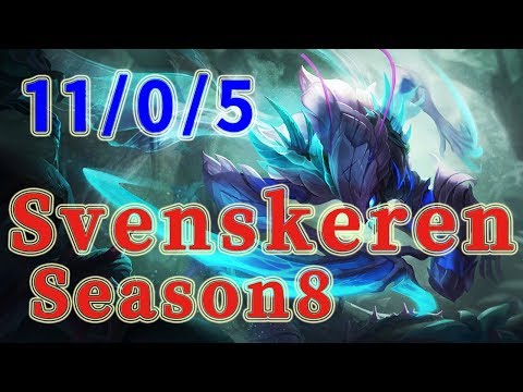 C9 Svenskeren Kha'Zix Jungle vs Nidalee Patch 8.4