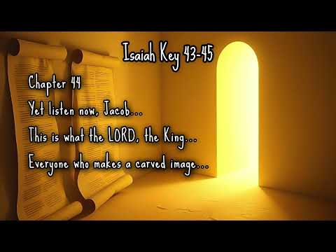 Isaiah Key for Chapters 43-45 [NOTE: Please Read Description!] | Folk Pop