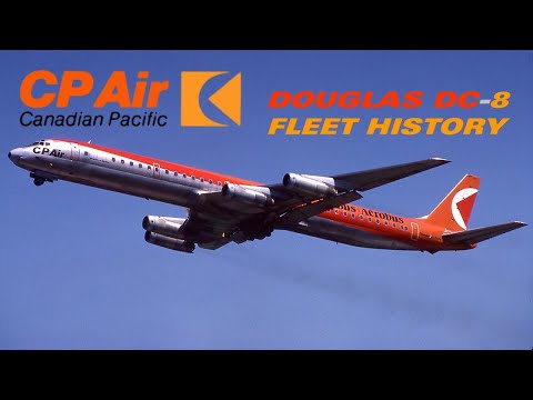 CP Air Douglas DC-8 Fleet History (1961-1983)