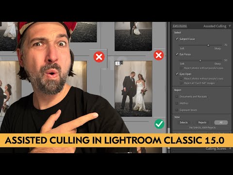 NEW Lightroom Classic 15.0 UPDATE - Testing ASSISTED CULLING