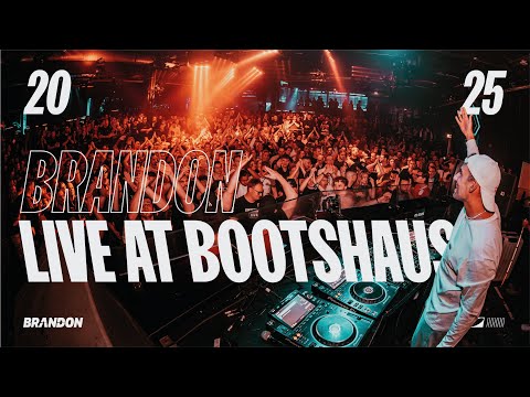 BRANDON live at Bootshaus 2025 (Opening for @OliverHeldens )
