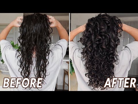 CURLY HAIR ROUTINE | 2C - 3A wavy curls