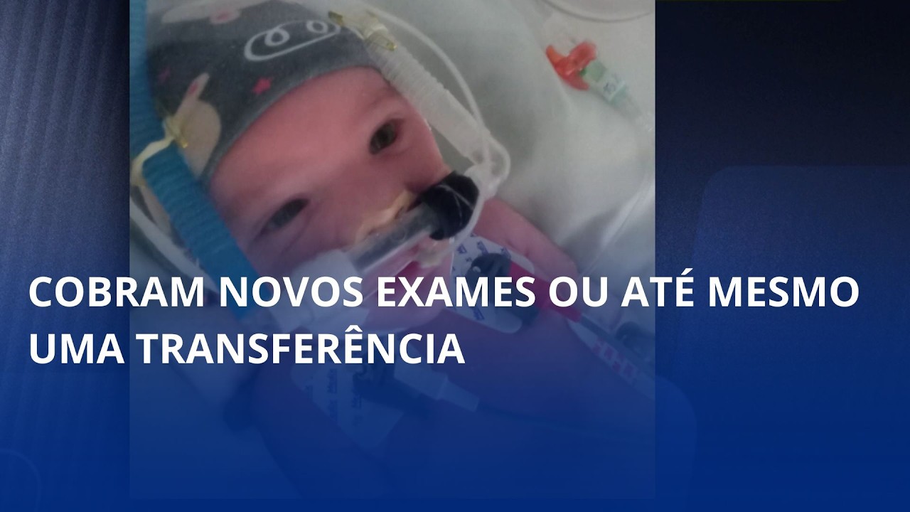 Cobram novos exames ou até mesmo uma transferência. Família de bebê internado no Hospital Regional procura a RBA para falar sobre a situação da criança