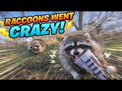 RACCOON CALLING: “Raccoons ATTACK the Call! (Up-Close Action)” #mcsquallers #wildlife #hunting