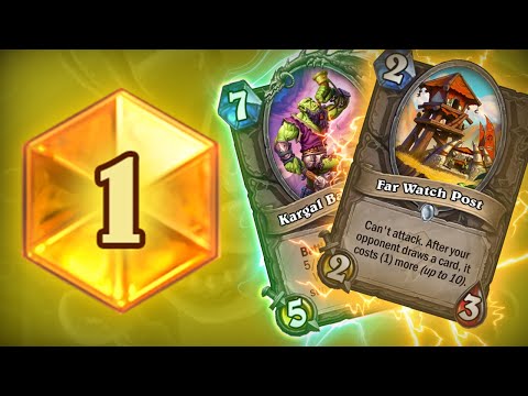 This Forgotten Card is Actually Pretty Good - New Control Shaman - Hearthstone
