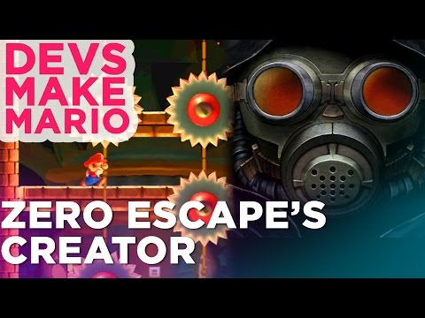 Zero Escape Creator Kotaro Uchikoshi Plays Super Mario Maker — DEVS MAKE MARIO