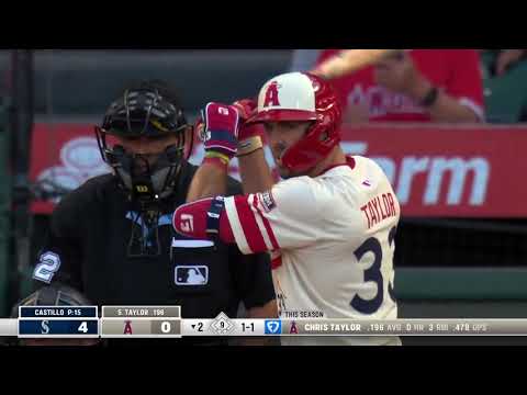 Chris Taylor's 1st home run of the 2025 season