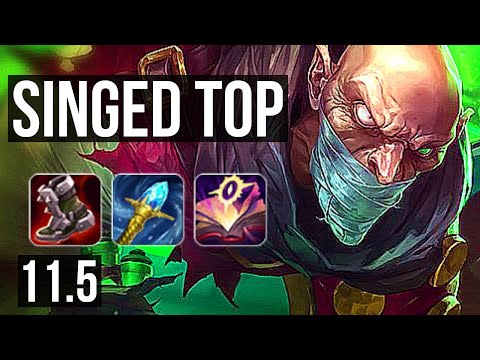 SINGED vs TALON (TOP) | 5/0/4, 1.5M mastery, 400+ games | BR Diamond | v11.5