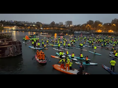 Nautic Paris 2022 - départ en direct du Nautic Paddle 2022