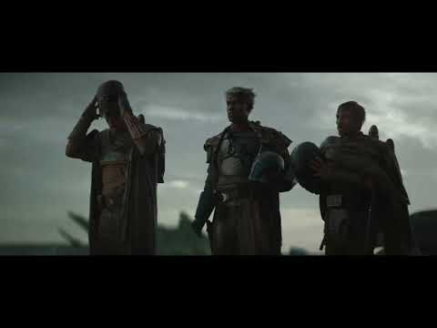 Star Wars The Mandalorian 2023 Bo-Katan meets more Mandalorians on Mandalore Scene 1080p