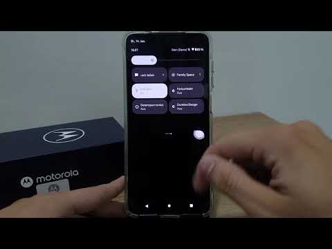 So fügen Sie versteckte Symbole zur Moto G50-Taskleiste hinzu