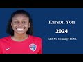 Karson Yon u15 NC Courage ECNL Highlights (2020)