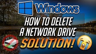 How to Remove a Mapped Network Drive [Tutorial]
