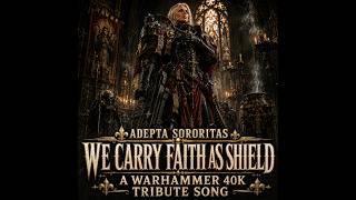🛡️ Adepta Sororitas - We Carry Faith as Shield ⚜️ | Dark Gothic Battle Hymn | AI Warhammer 40k Music