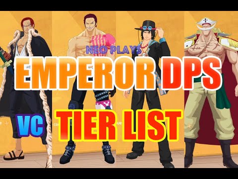 NEW! DPS Tier List - Emperor Faction for Beginners | OP: Voyage Chronicles / Straw Hat Chase