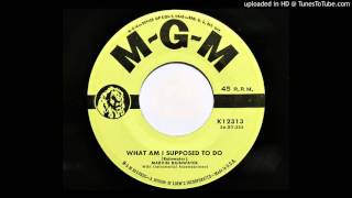 Marvin Rainwater - What Am I Supposed To Do (MGM 12313)