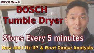 BOSCH Tumble Dryer Keeps Stopping - How to Fix