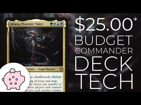 Atraxa, Praetors' Voice | EDH Budget Deck Tech $25 | Counters | Magic the Gathering | Commander