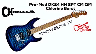 Video thumbnail for Charvel Pro-Mod DK24 HH 2PT CM QM Chlorine Burst. by Johnny Beane