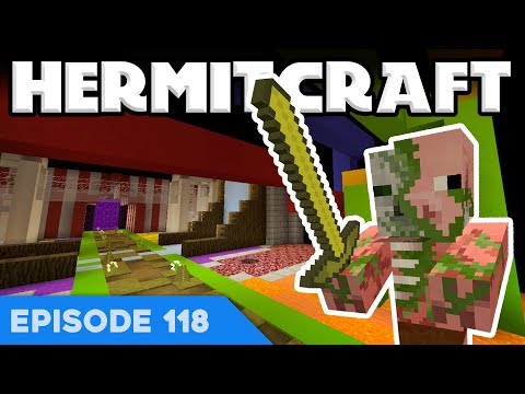 Hermitcraft V 118 | PIGMAN MINI GAMES! 🐷 | A Minecraft Let's Play