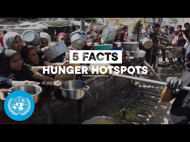 5 Facts - hunger hotspots around the world