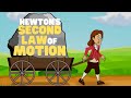 Newton's Second Law of Motion | Newton's Laws of Motion | Video for Kids