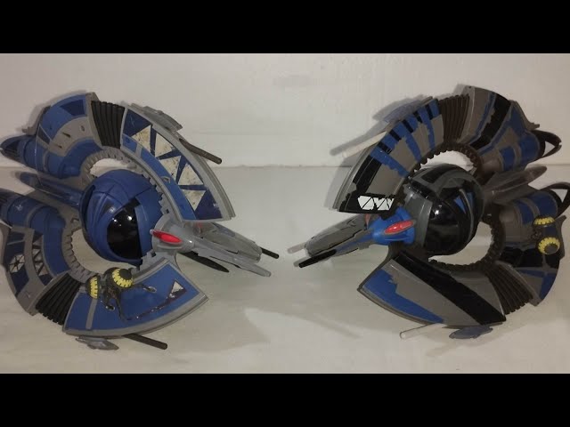 Vídeo relacionado con Hasbro Droid tri-Fghter venganza del vehículo Sith