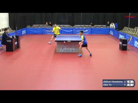 Akifumi Hamakawa vs Zelin Ye - Quarterfinal