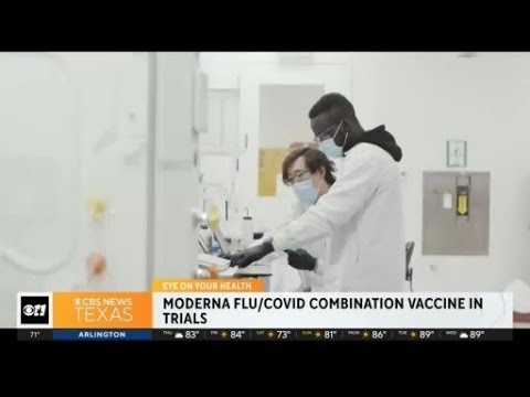 Moderna's flu/COVID combo vaccine in trials