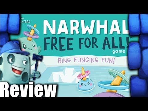Narwhal Free for All Review - with Tom Vasel