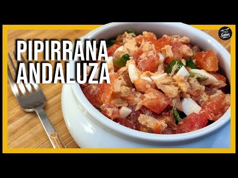 PIPIRRANA Andaluza 😋 La receta de JAÉN