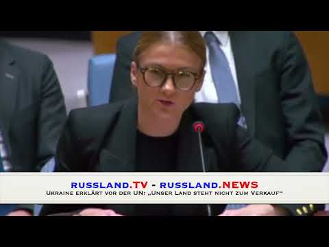 Ukraine erklärt vor der UN: „Unser Land steht nicht zum Verkauf“
