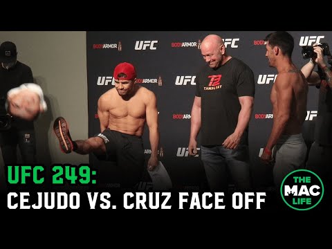 Dominick Cruz tells Henry Cejudo: "You're going to s*** your pants" | UFC 249 Face Off