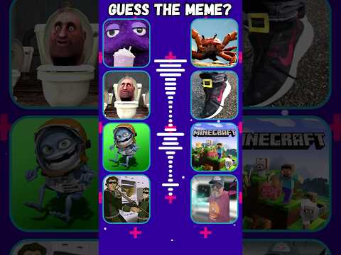Quiz Master - Guess Meme Song! Man Punching, Crab Rave, Minecraft Red Flags #guess #meme #quiz
