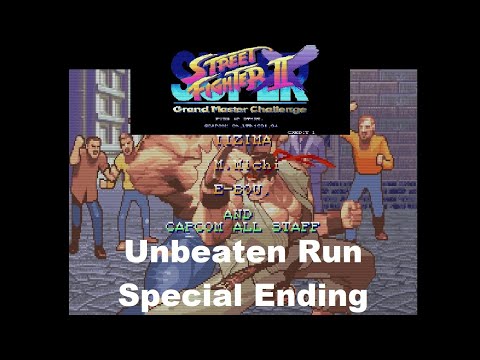 Super Street Fighter 2 X - RYU - HARDEST DIFFICULTY - SPEED 4 - Full Unbeaten Run Special Ending