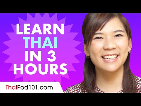Learn Thai in 3 hours - ALL the Thai Basics You Need in 2020