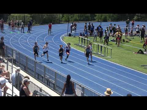 Freshman Boys 100m Dash Prelims | Section 4 | MSTCA Lou Tozzi Invitational