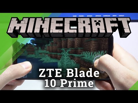 Gameplay of Minecraft on ZTE Blade 10 Prime – Efficiency Test